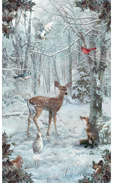 Winter Tales Digital Panel 26" x 42"