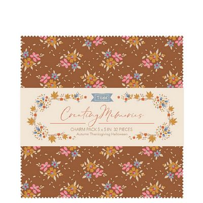 Creating Memories Charm Pack 5in 32pc Autumn