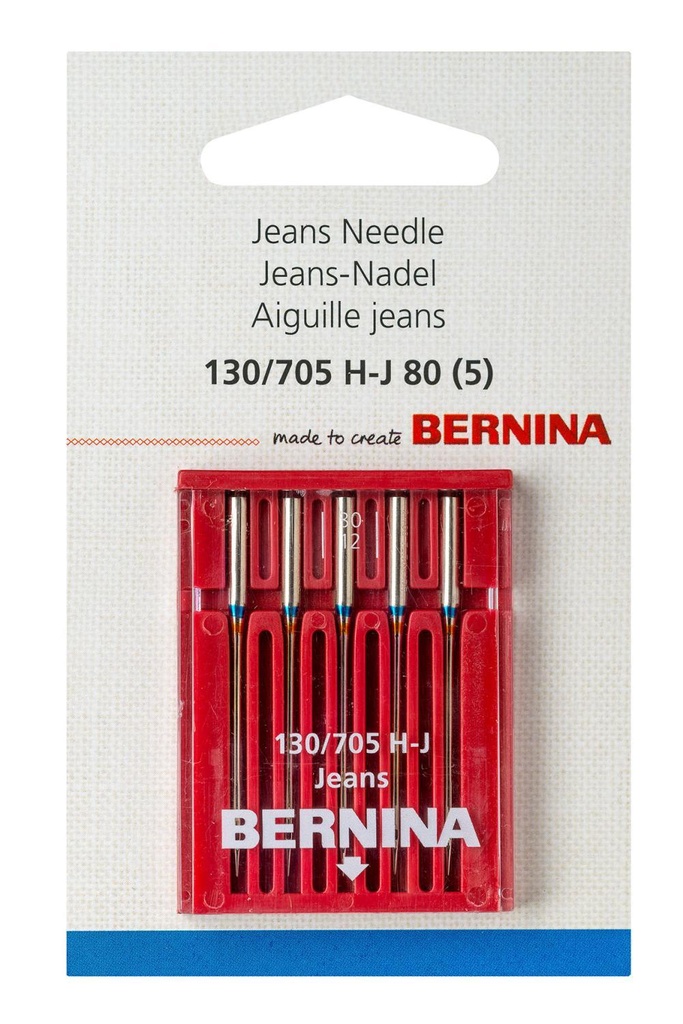 Needle, Bernina Jeans Sz 80 5pk