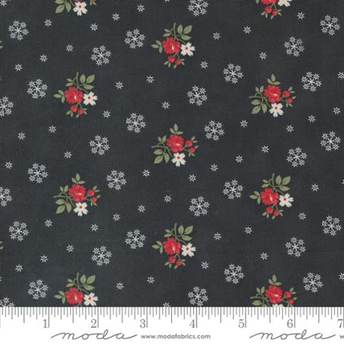 Ebony Floral Flurries