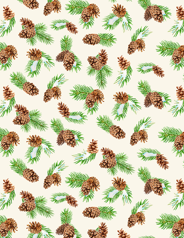 Pinecone Toss Cream