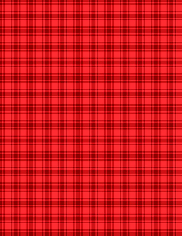 Plaid Red