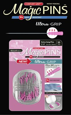 Magic Pins Ultra Grip Extra Long Reg 50 pc