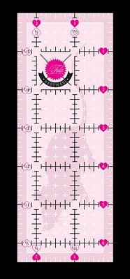 Tula Pink 2.5in x 6.5in Non Slip Mouse Ruler