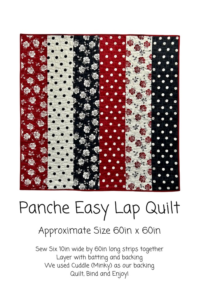 Easy Lap Quilt Kit, 60" x 60" Includes binding