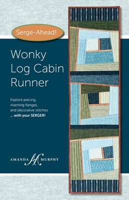 Wonky Log Cabin Runner Pattern