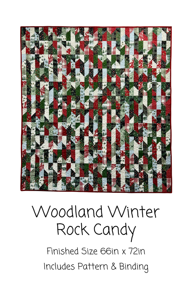 Rock Candy Kit, 66" x 72" includes pattern & binding