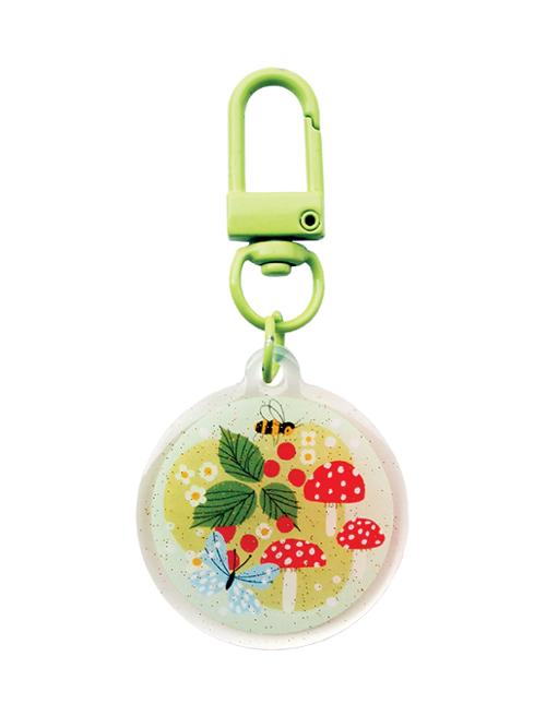 Zipper Glitter Charm Tiny Meadow