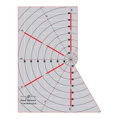 Amanda Murphy 30/60 Degree Marking Tool