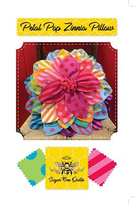 Petal Pop Zinnia Pillow