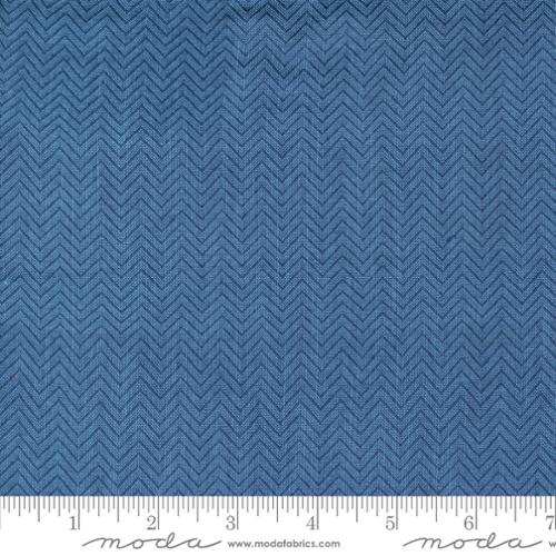 Blue Jeans Chevron Woven