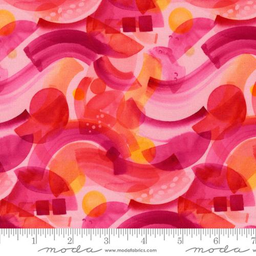 Pink Abstract Waves