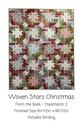 Woven Stars, 64.5" x 80.5" Includes binding, From Stashtastic 2 p43