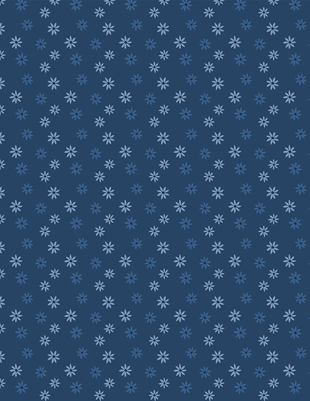 Daisies All Over Navy