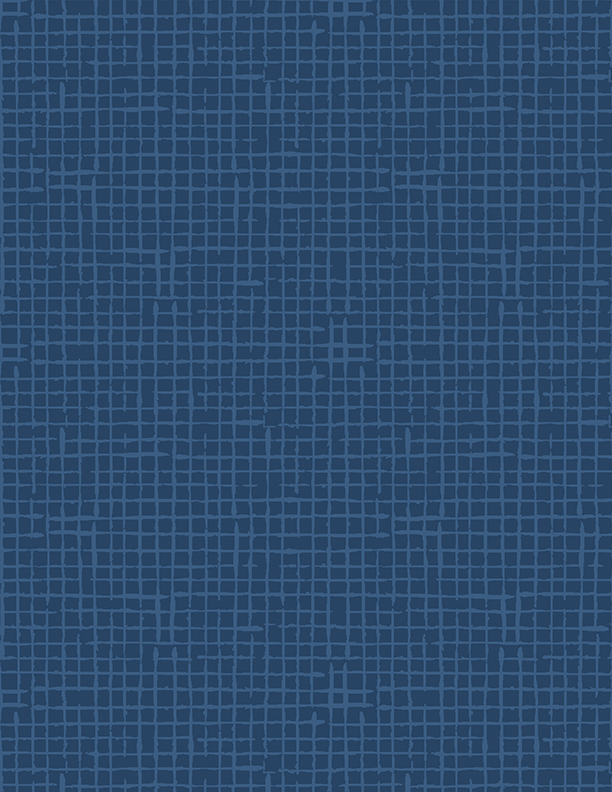 Grid Texture Navy