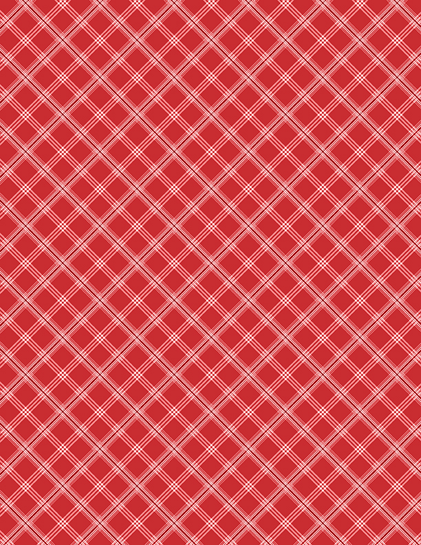 Plaid Red