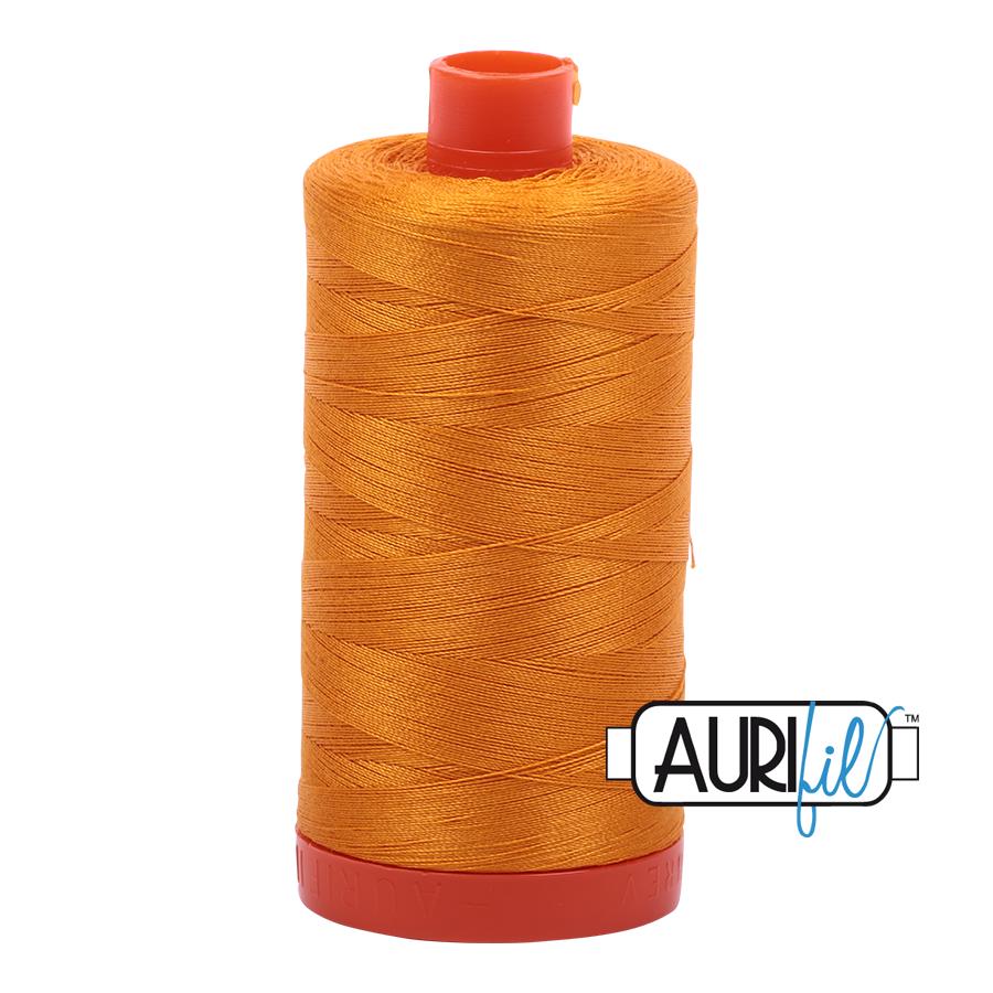 Aurifil 1422yds Yellow Orange