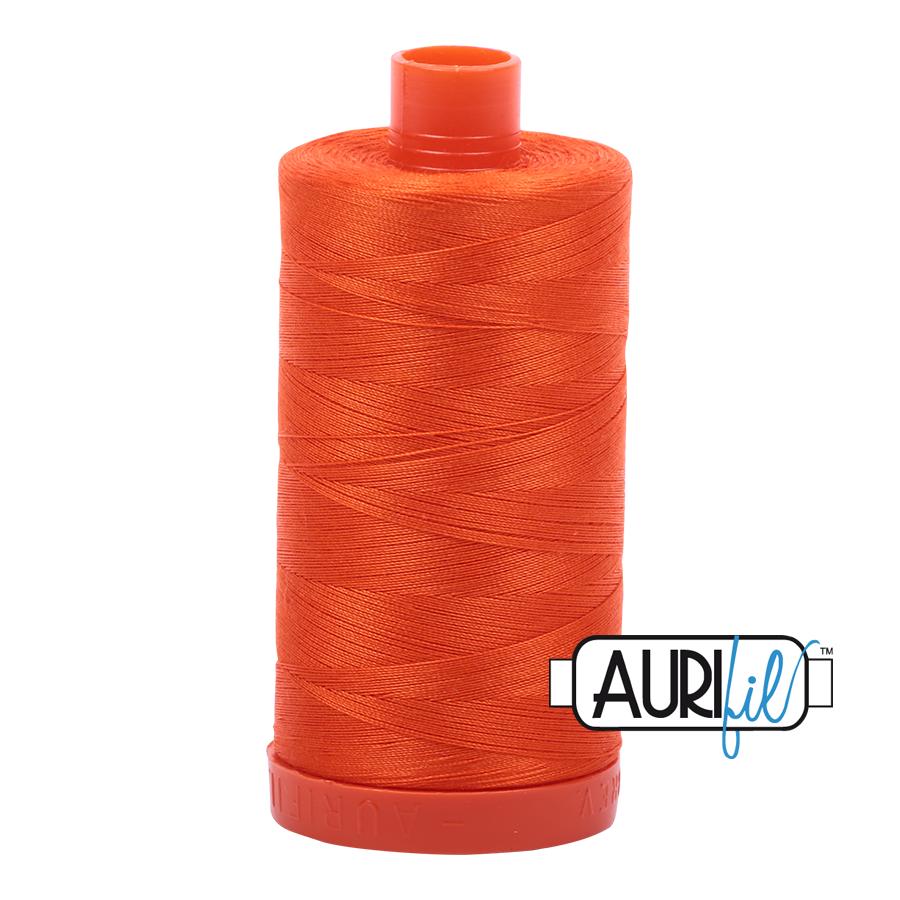 Aurifil 1422yds Neon Orange