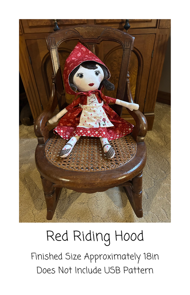 Red Riding Hood ME Doll Kit, does not include pattern