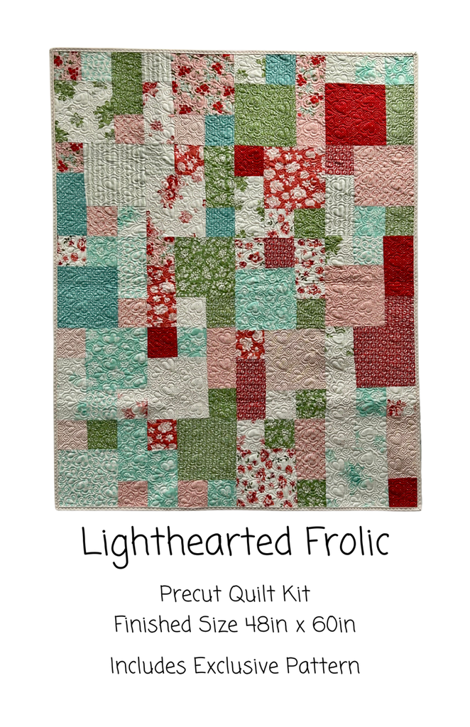 Frolic Light Hearted Kit, 60x48, Pattern Included