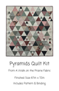 Pyramids,67x72,Pattern & Binding Included