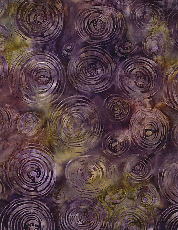 Circle Swirls Plum