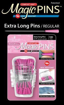 Magic Pins Extra Long Fine 100pc