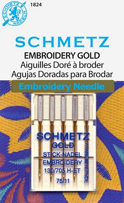 Schmetz Gold Emb 11/75