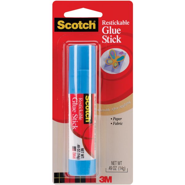 Repositionable Glue Stick