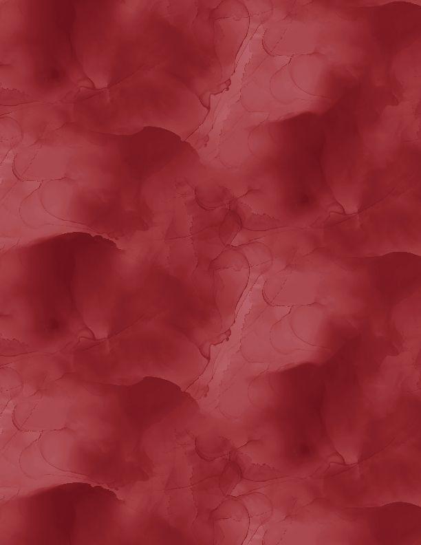 108" Watercolor Texture Red