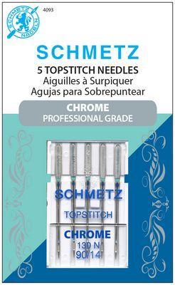 Schmetz Chrome Topstitch 90/14