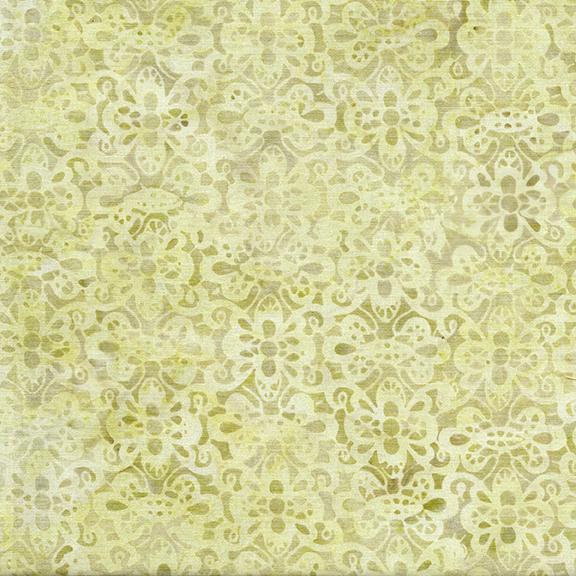 Chartreuse Floral Swirl Lace