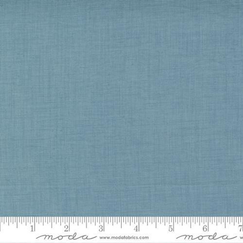 French Blue Linen Texture