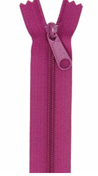 Handbag Zipper 24in Wild Plum