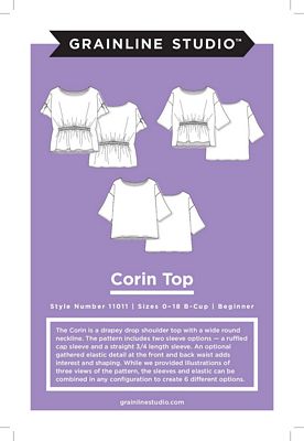 Corin Top Pattern Sizes 0-18