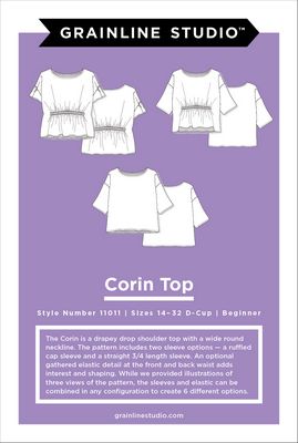 Corin Top Pattern Sizes 14-32