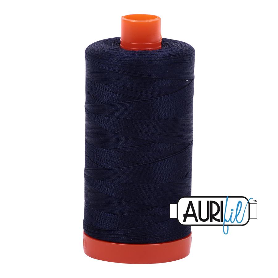 Aurifil 1422yds Very Dark Navy