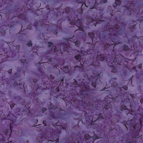 Purple Jelly Woodblock Tulip Floral