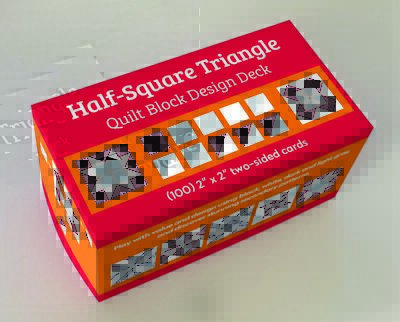 Half-Square Triangle Quilt Block Design Deck