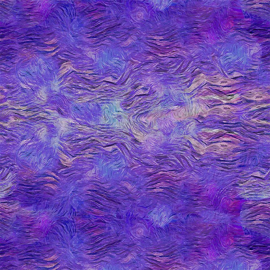 Purple Impasto Art Texture