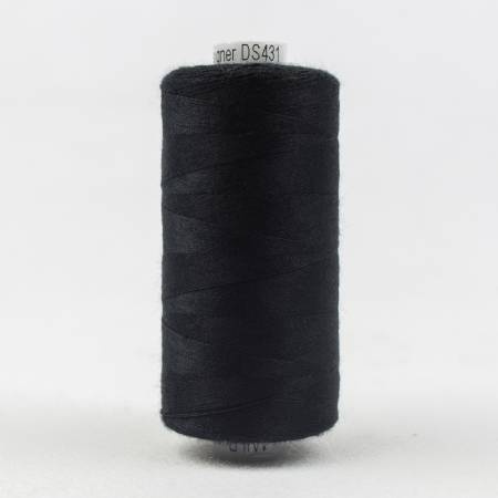 Designer All Purpose Polyester 40wt 1000m Black