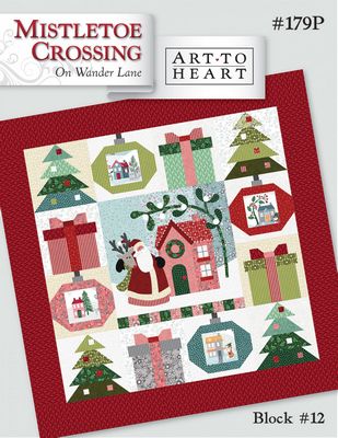 Mistletoe Crossing on Wander Lane BOM Pattern