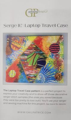Serge It! Laptop Travel Case Pattern