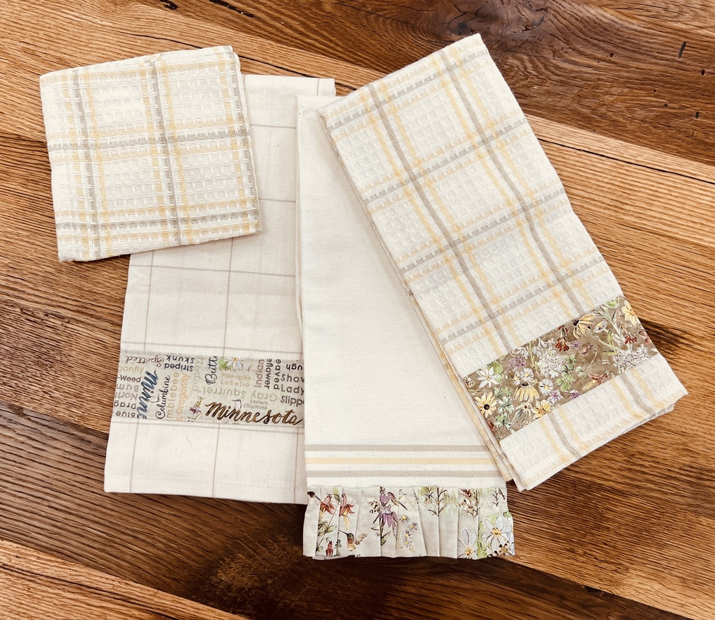 Quilt MN Kit - Cocoa Butter Towel Set