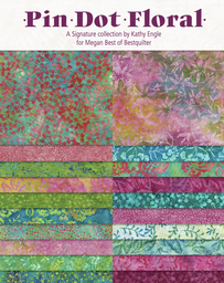 Fabrics / Pin Dot Floral by Island Batik