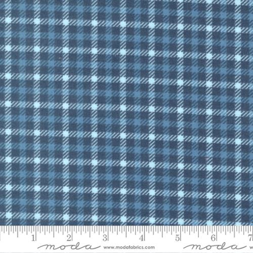 [49221-16F] Dusk Double Houndstooth Flannel