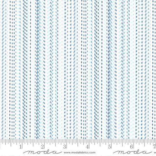 [49223-11F] Cloud Multi Stripe Flannel