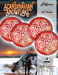 [JNQ00255P1] Scandinavian Snowflake