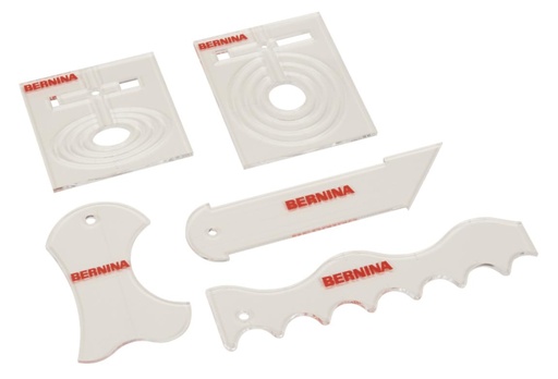 [BRKSD] Bernina Ruler Kit Sit-Down, 5pc