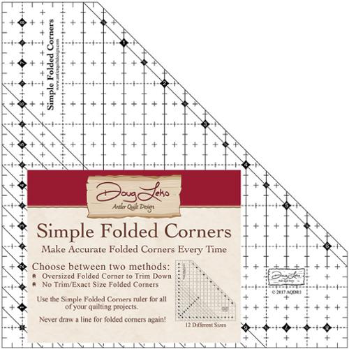 [AQDR1] Simple Folded Corners Ruler
